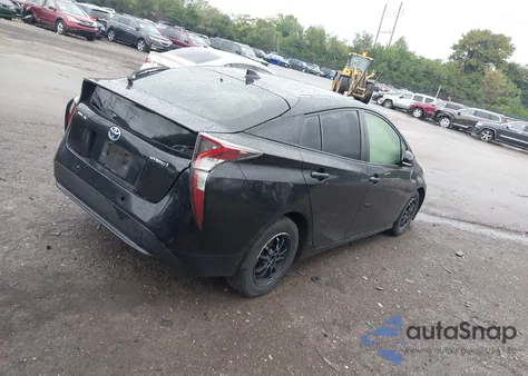2017 Toyota Prius Three from USA, damaged, VIN JTDKARFUXH3044375